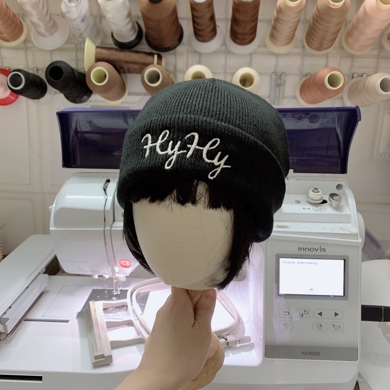 Mũ len THÊU TÊN độc quyền style cực chất cho bé