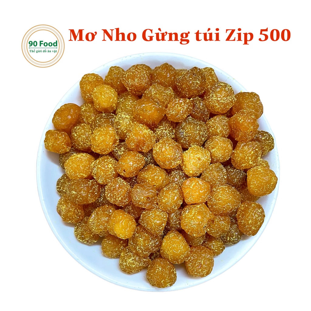 Ô mai thập cẩm 90 Food túi Zip 500G thơm ngon nhức nách