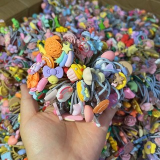 Dây buộc tóc hình thú kute siêu xinh