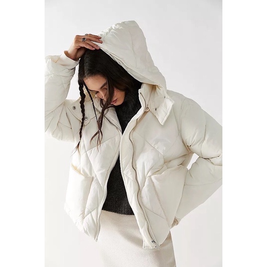 Áo phao FP dài tay có mũ xuất xịn