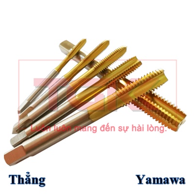 Taro inox thẳng vàng YAMAWA M3-M12