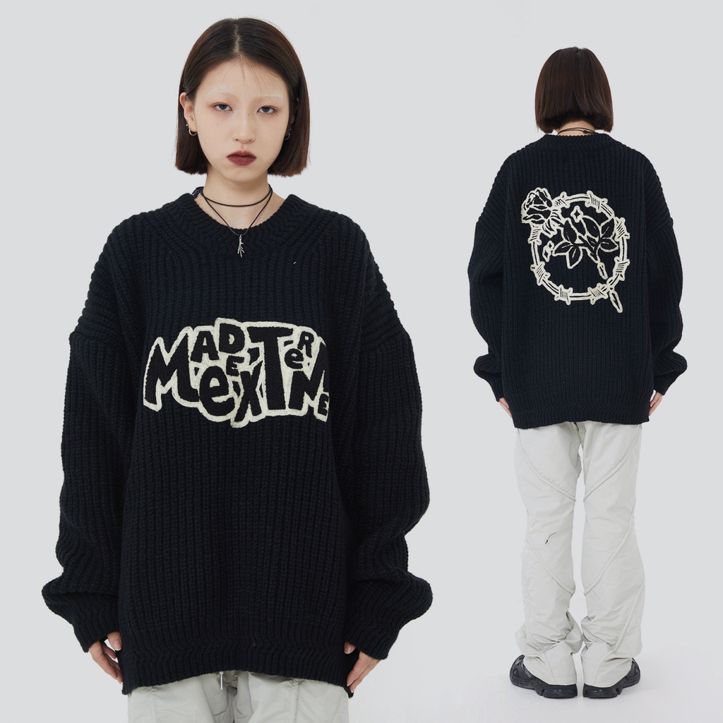 Áo len Made Extreme Roses With Thorns Knitwear