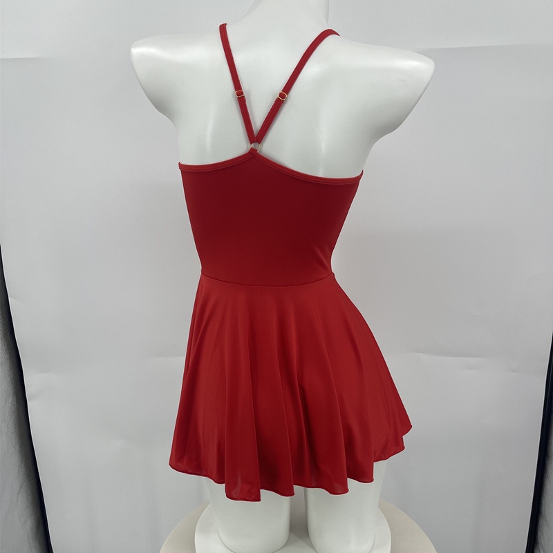 Bộ Đầm Ngủ Lụa Hai Dây + Quần Chữ T Gợi Cảm Dành Cho Nữ