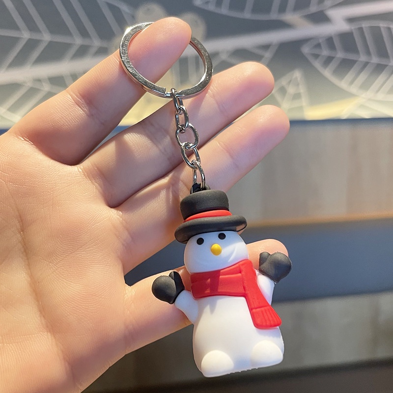 Móc Khoá Giáng Sinh Noel Dễ Thương Nhiều Mẫu Cute Phụ Kiện Túi Xách, Balo, Cặp Xách, Oto Đáng Yêu