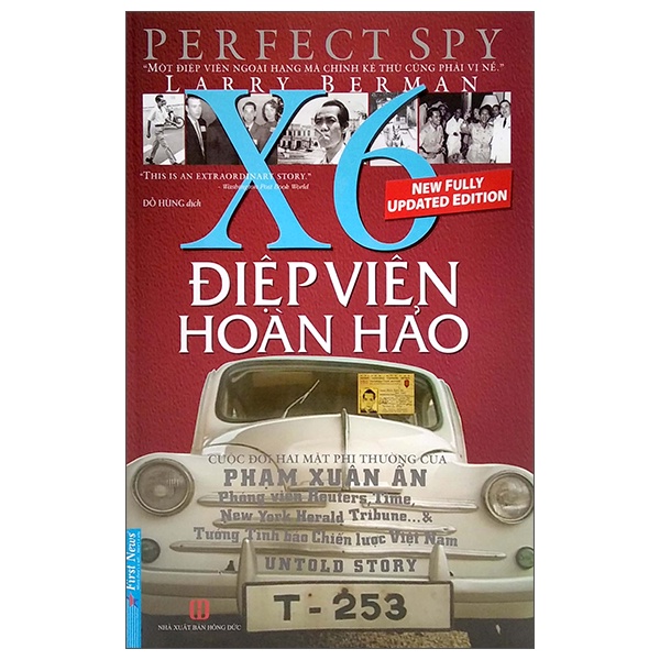 Sách Điệp Viên Hoàn Hảo X6 - Phạm Xuân Ẩn - Bìa Cứng (Tái Bản 2022)