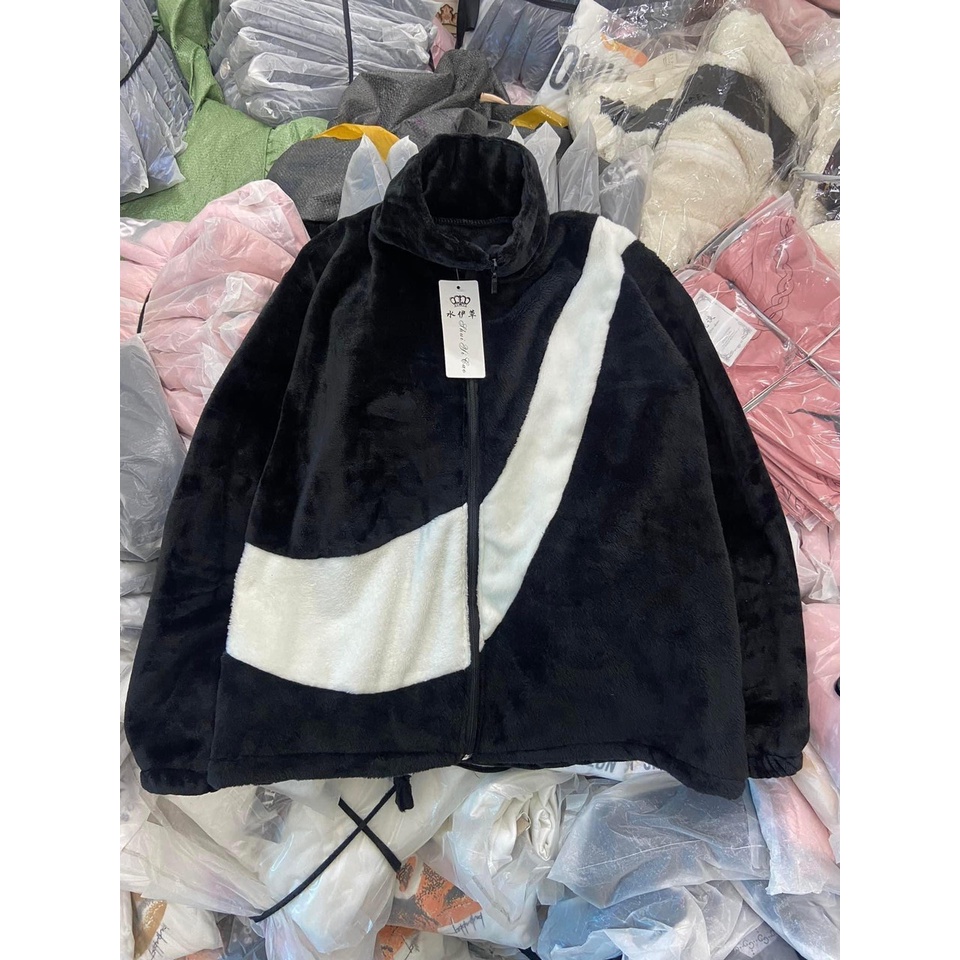 Áo Khoác Lông Nike ,Áo Lông Cừu Không Mũ Chính Hãng Cao Cấp Hàng Dày Dặn Không Xù Lông Cực Hot