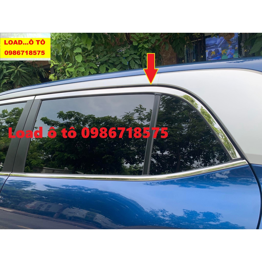 Nẹp Viền Chân Kính, Cong Kính Xe Huyndai CRETA 2022-23 Mẫu Inox 304 Sáng Bóng Cao Cấp