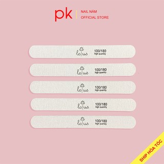 Dũa móng tay, dũa nhám mỏng mịn Lotus cao cấp