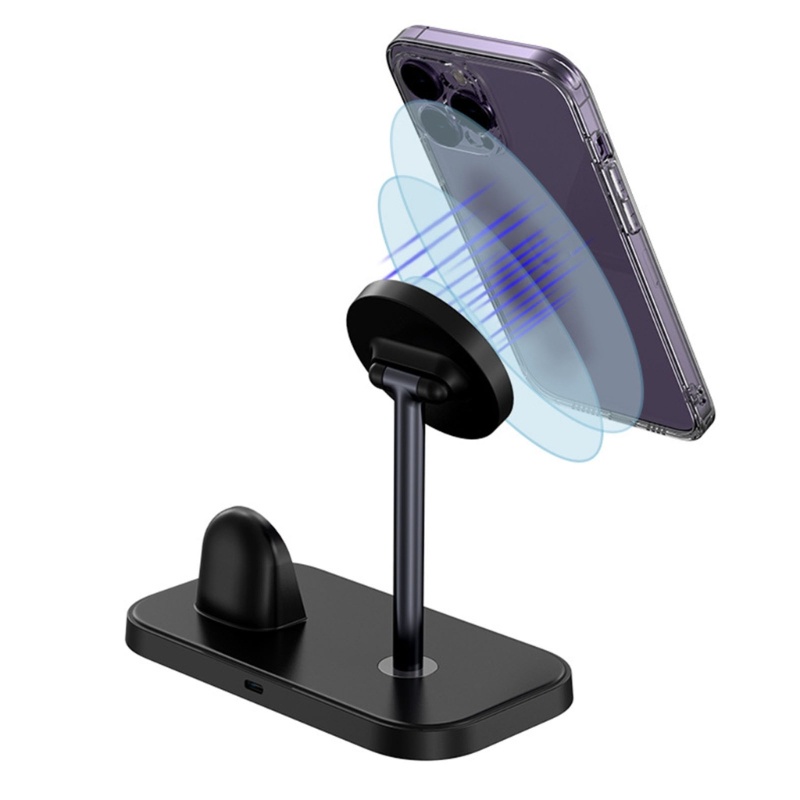 Đế Sạc Không Dây Alli Cho Đồng Hồ Thông Minh 12 13 14 Series Watch 3-8 SE