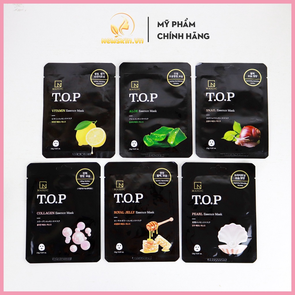 MẶT NẠ TINH CHẤT MAIGIC T.O.P ESSENCE MASK 23G