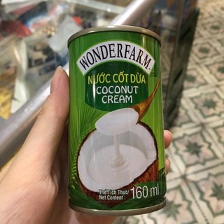 Nước cốt dừa wonderfarm hộp 160ml