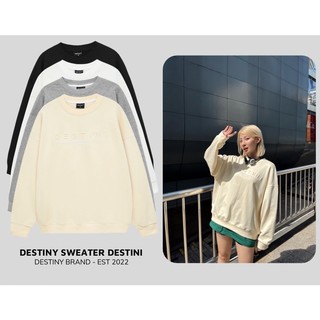 Sweater local brand destiny nỉ chân cua