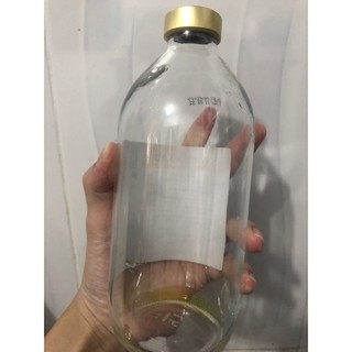 Vỏ chai thuỷ tinh nuôi cá, vỏ chai nước biển 500ml/250ml