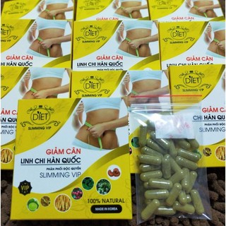 ( Slimming VIP Vàng) Giảm Cân Linh Chi Hàn Quốc 30v 𝐏𝐡𝐢𝐞̂𝐧 𝐁𝐚̉𝐧 𝐌𝐨̛́𝐢 (VIP)