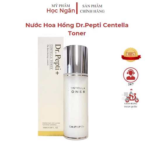 Nước Hoa Hồng Dr.Pepti Centella Toner căng bóng dưỡng trắng se khít lỗ chân lông Myphamhocngan1