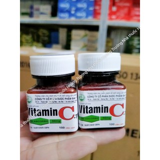 Vitamin C (lọ 100 viên)