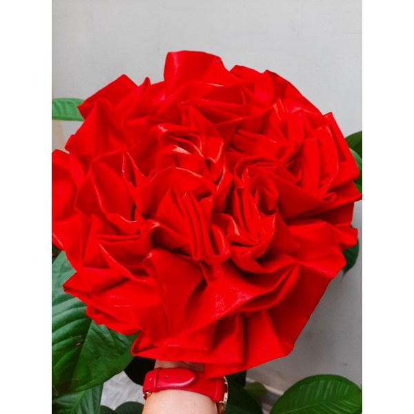 🌺🌺🌺Bông khánh thành màu đỏ_ Loại lớn