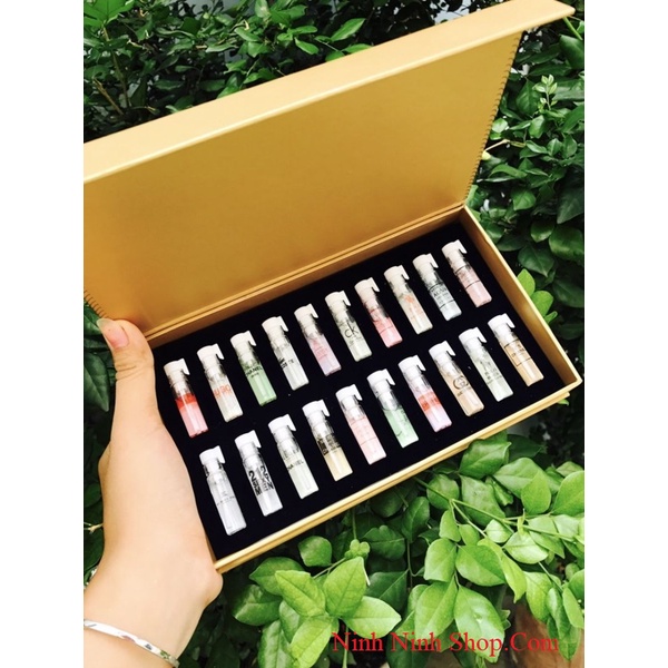 SET 20 CHAI NƯỚC HOA MINI PERFUME ESSENTIAL OILS PARIS