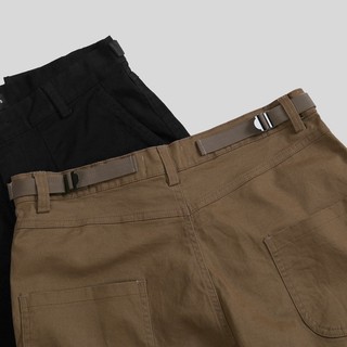 Quần Slim Khaki with Pocket - Black