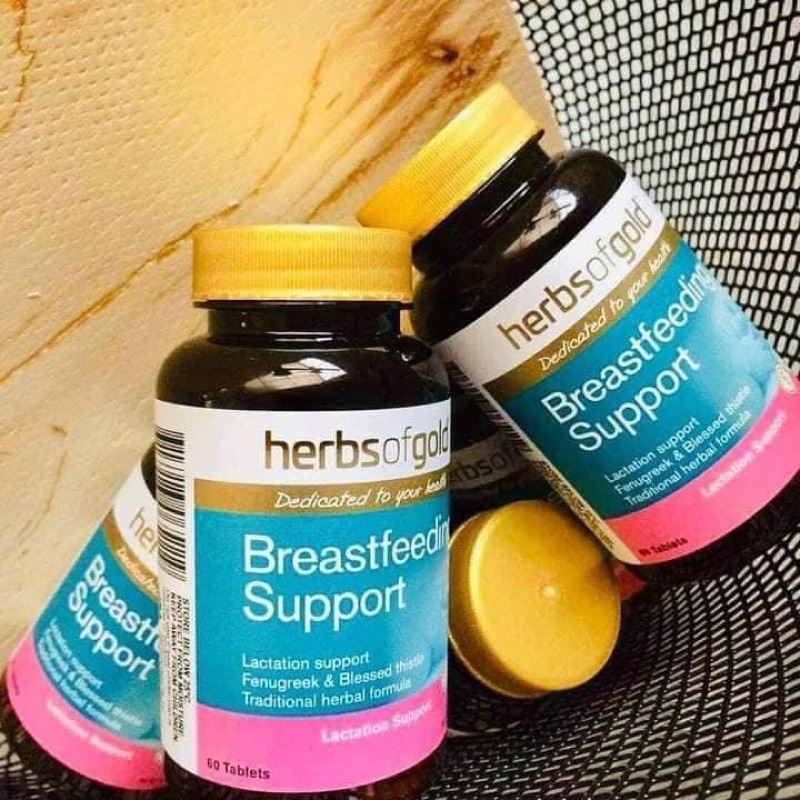 Date 10/23 Viên Uống Lợi Sữa Herbs Of Gold Breastfeeding Support Của Úc