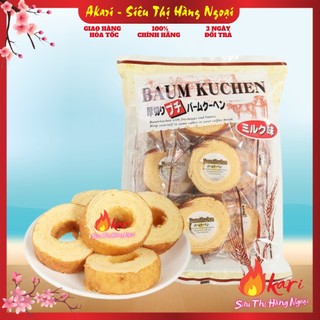 Bánh bông lan cuộn nhật bản baum kuchen 190g date 1/12/2024