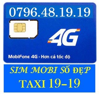 Sim giá rẻ mobifone trả trước, sim taxi 19 19 nhất trường cửu