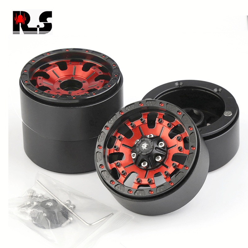 Bánh Xe Cao Su 1.9 Inch Kèm Xốp Cho Xe Hơi Điều Khiển Từ Xa TRX4 SCX10 D90 KM2 YIKONG 4102 4103 90046 1 / 10