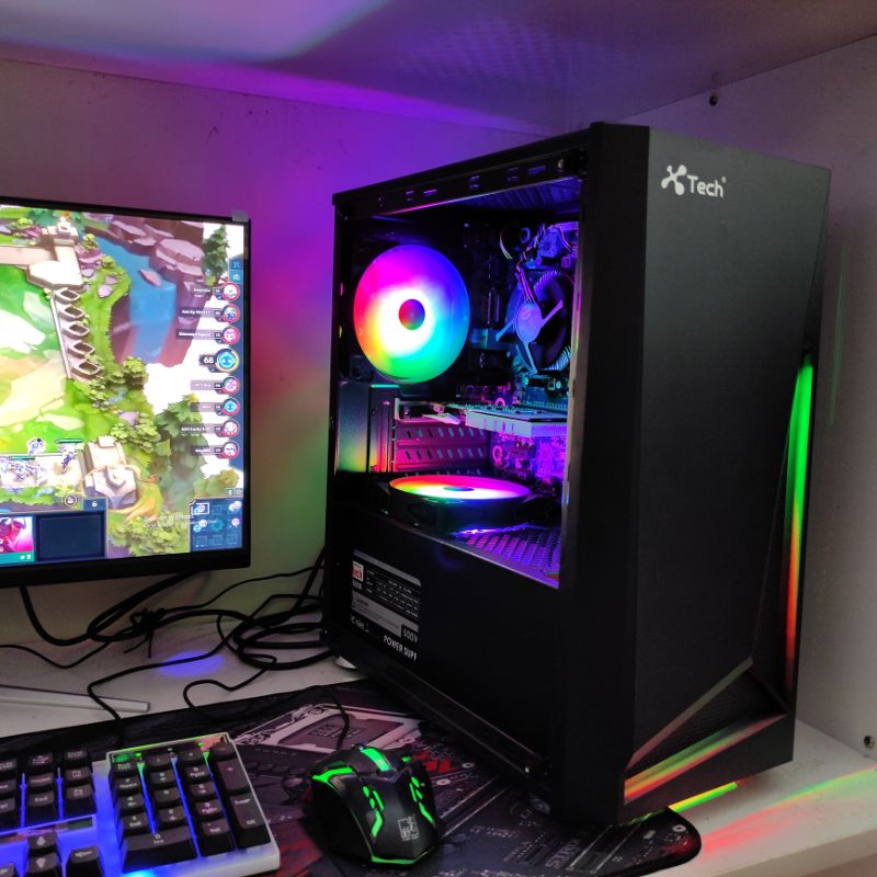 Bộ Máy Tinh Led Siêu Đẹp Sale Chơi Game CF, Liên Minh Thả Ga *FreeShip