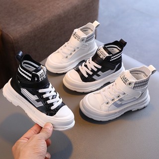 Giày boot cho bé từ 1 đến 12 tuổi cổ chun cao cấp đế êm phong cách thời trang hàn quốc