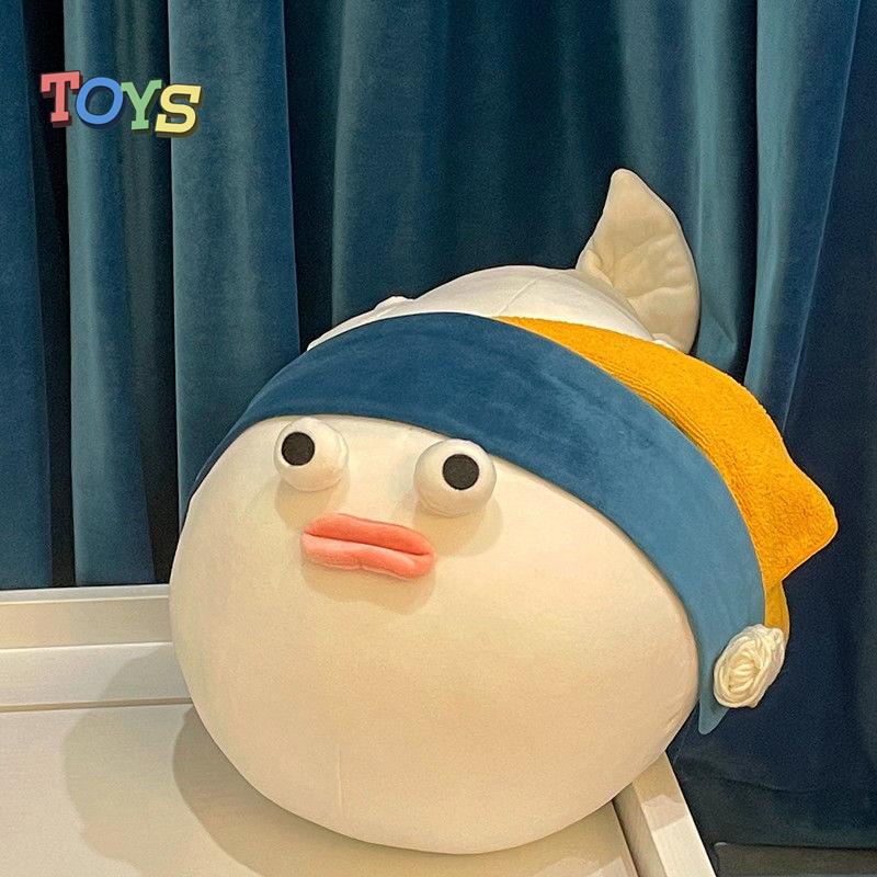 Thú Nhồi Bông Hình Cá Dễ Thương Dùng Làm Quà Tặng