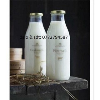 Chai Thủy Tinh 1000ml nắp thiết