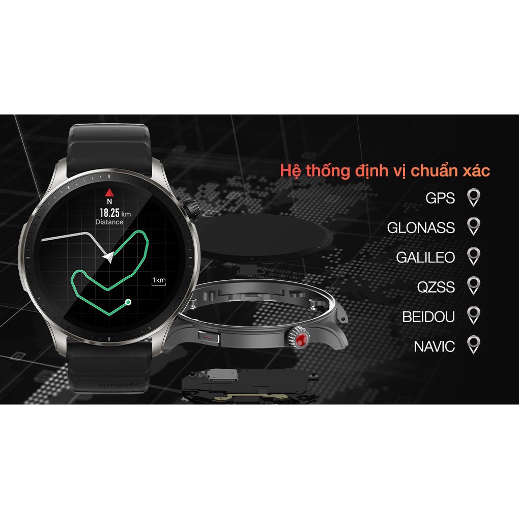 Đồng Hồ Thông Minh Amazfit GTR 4 | Hỗ Trợ Tiếng Việt | Hàng Chính Hãng | Bảo Hành 12 Tháng | Mimax Store