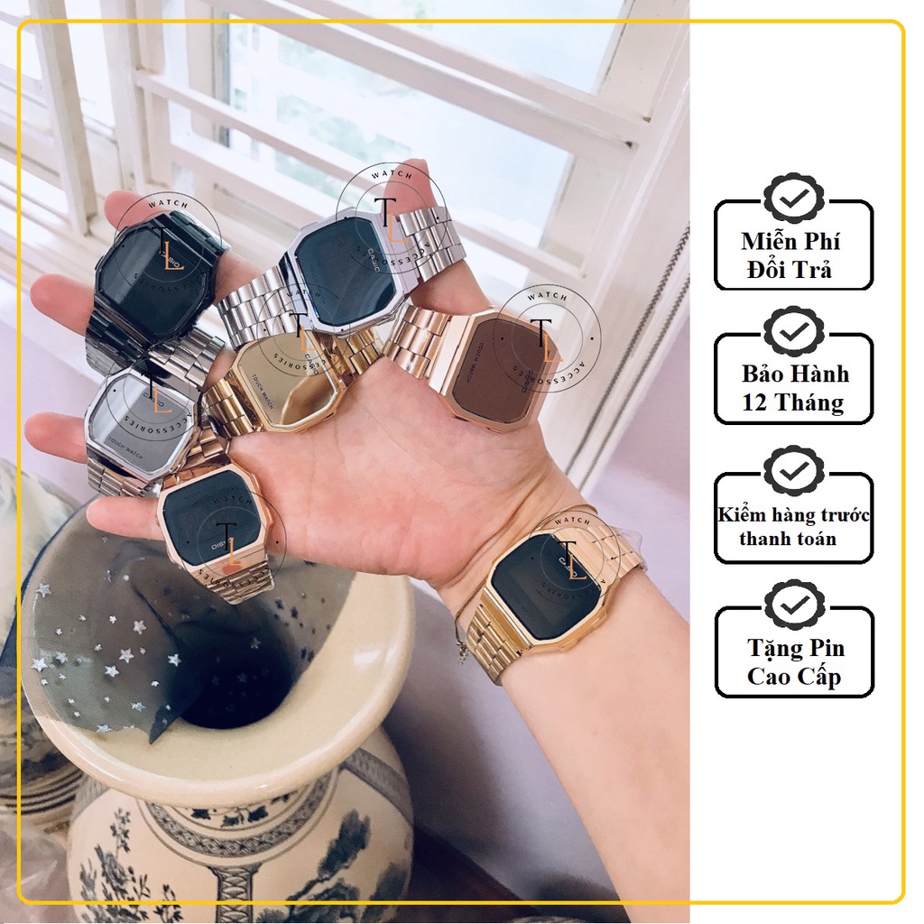 Đồng hồ cảm ứng Touch Watch unisex nam nữ, đồng hồ cảm ứng xem giờ, xem lịch cực tiện lợi - Đồng hồ hottrend