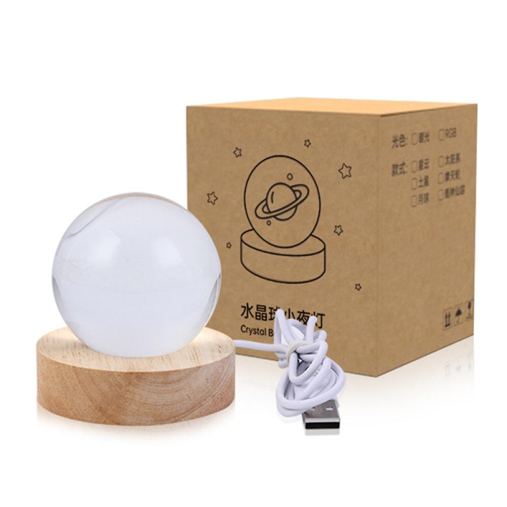 Đèn Ngủ Hình Vòng Đu Quay Galaxy Phát Sáng Ban Đêm Sạc Cổng USB N9R7