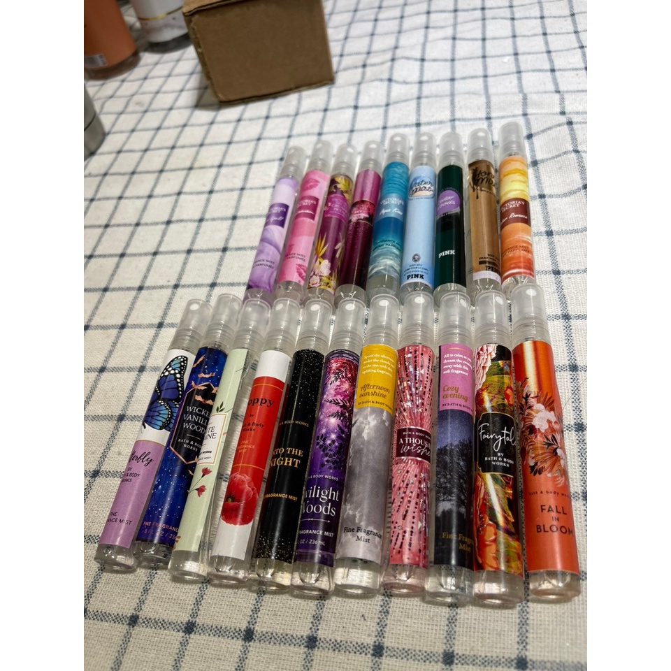 Combo MIST CHIÊT 10ML CHÍNH HÃNG CHAI 5 CHAI NGẪU NHIÊN