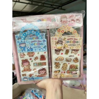 Sticker dán lụa 2 tờ (5 túi)