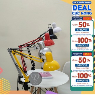 Đèn học kẹp bàn đọc sách làm việc pixar bóng led rạng đông cao cấp chống cận thị