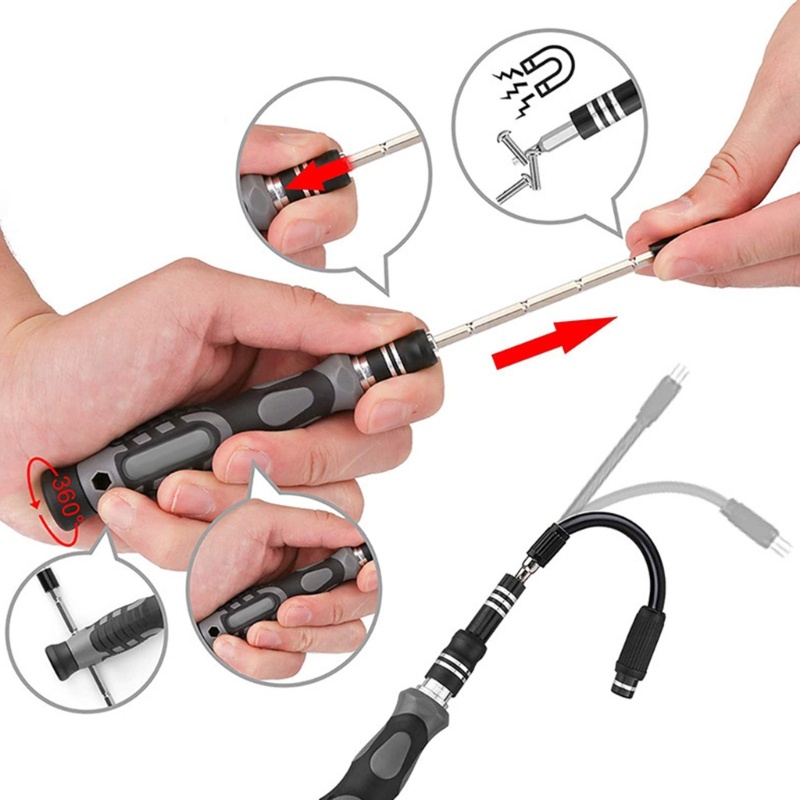 Bộ Tua Vít Mini 106 Món Chất Lượng Cao Chuyên Dụng