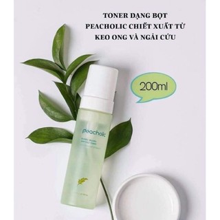Toner keo ong ngải cứu peach holic