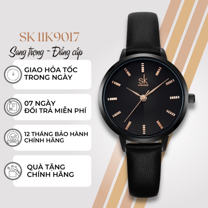 Đồng hồ đeo tay SK 11K901703SK, Thiết kế thời trang thanh lịch dành cho nữ - Bảo hành chính hãng