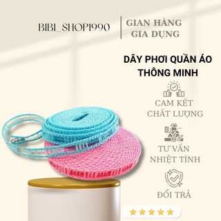 Dây phơi quần áo không cần cặp cuộn 5m