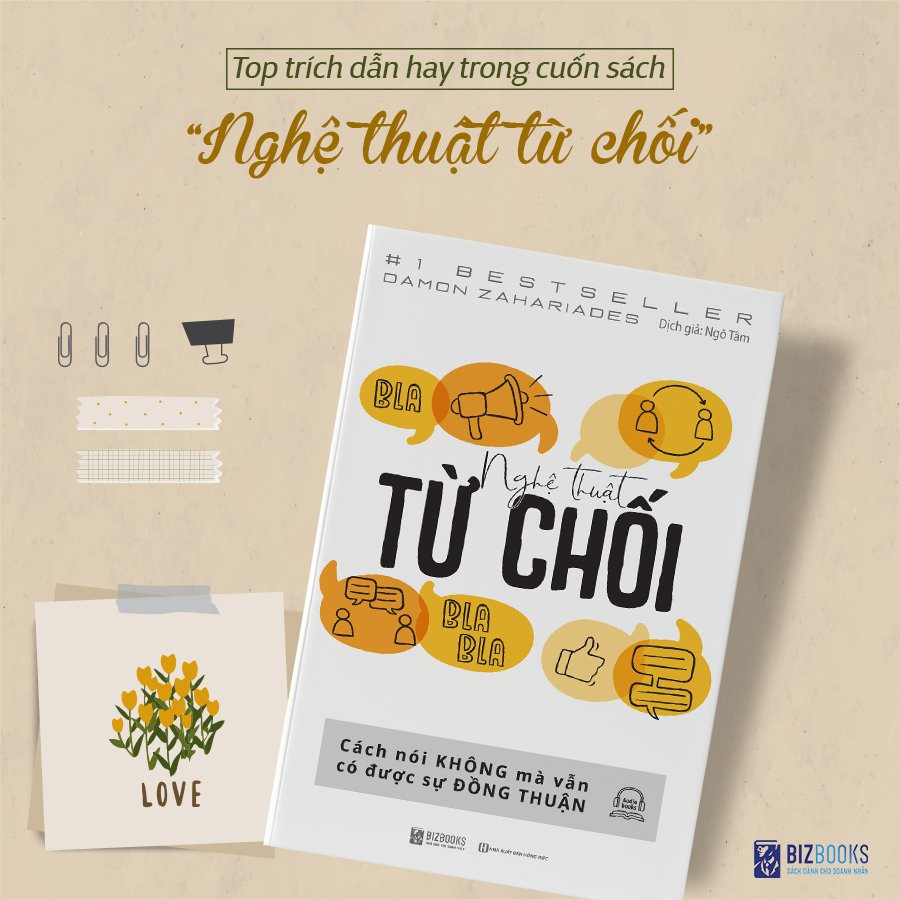 Nghệ Thuật Từ Chối - Cách Nói Không Mà Vẫn Có Được Sự Đồng Thuận - Sách Kỹ Năng Giao Tiếp