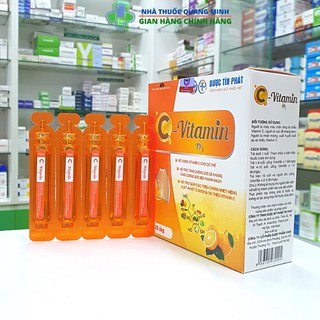 vitamin C dạng ống nước