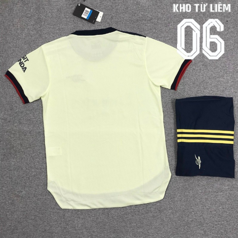 Đồ đá banh - bộ quần áo đá bóng nam ngắn tay Arsenal chất vải fex thái cao cấp