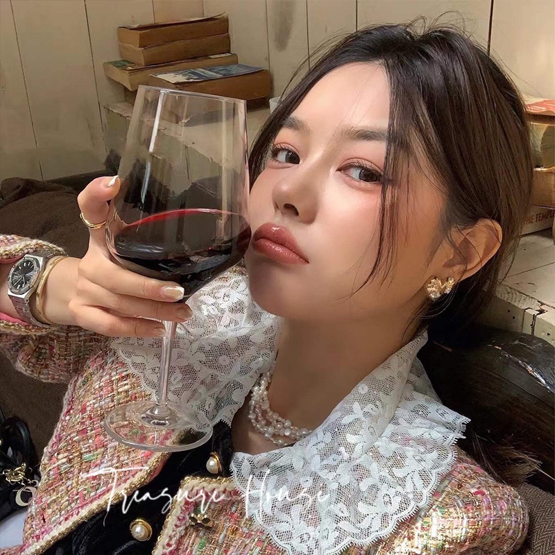 Bông Tai Đính Đá Zircon Cao Cấp Hình Trái Tim Phong Cách Hàn Quốc Sang Trọng Cho Nữ