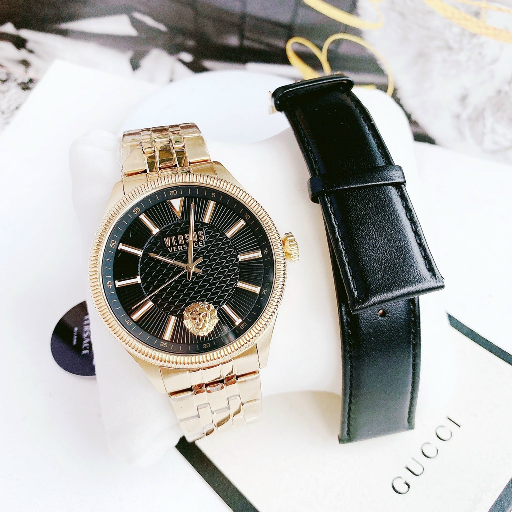 Đồng hồ đôi nam nữ dây thép Versus By Versace VSPHI3020 Và VSP641518