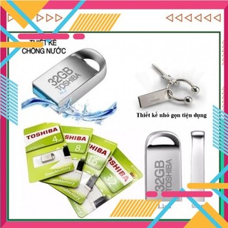 [5❤️][FREESHIP] USB MÓC KHÓA MINI NHÔM TOSHIBA (4GB. 8GB. 16GB. 32GB) [HCM]