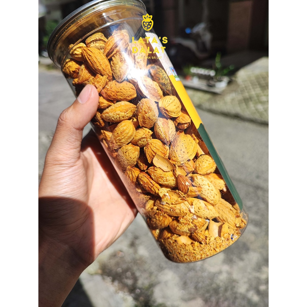 Hạnh Nhân Rang Bơ Loại 1 Vỏ Mỏng (500 Gram)