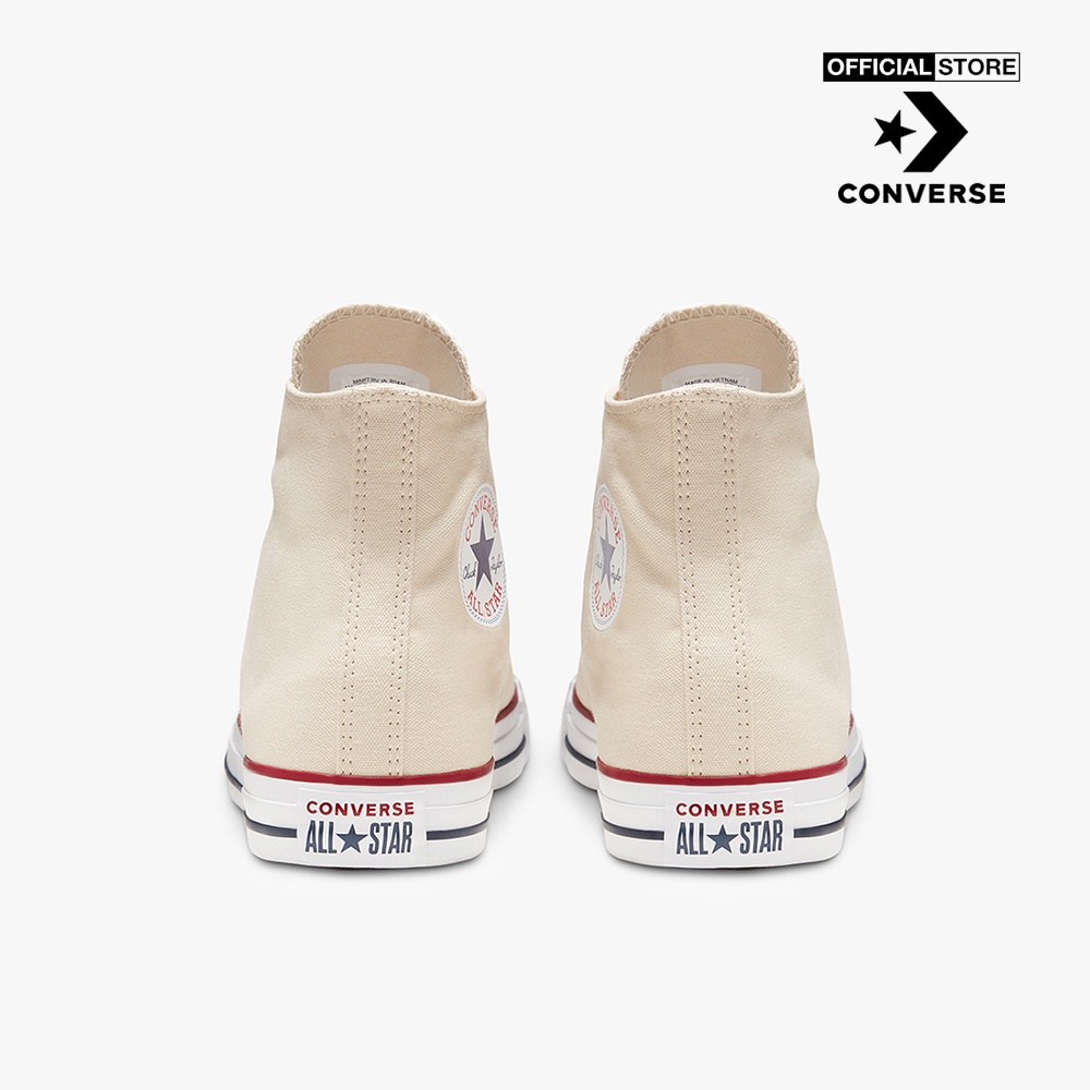 CONVERSE - Giày sneakers cổ cao unisex Chuck Taylor All Star Classic 159484C-0000_NUDE