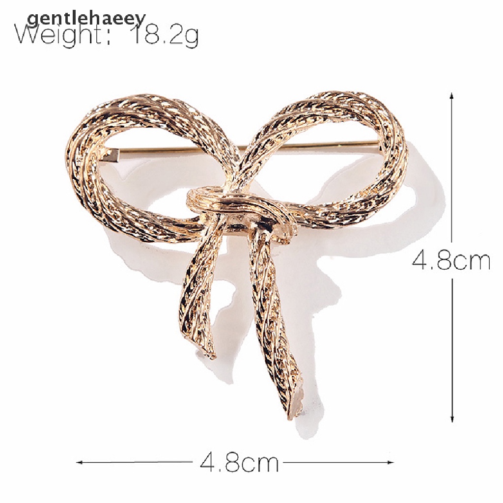 Ghim Cài Áo Hình Nơ Đính Đá Thời Trang Cho Nữ